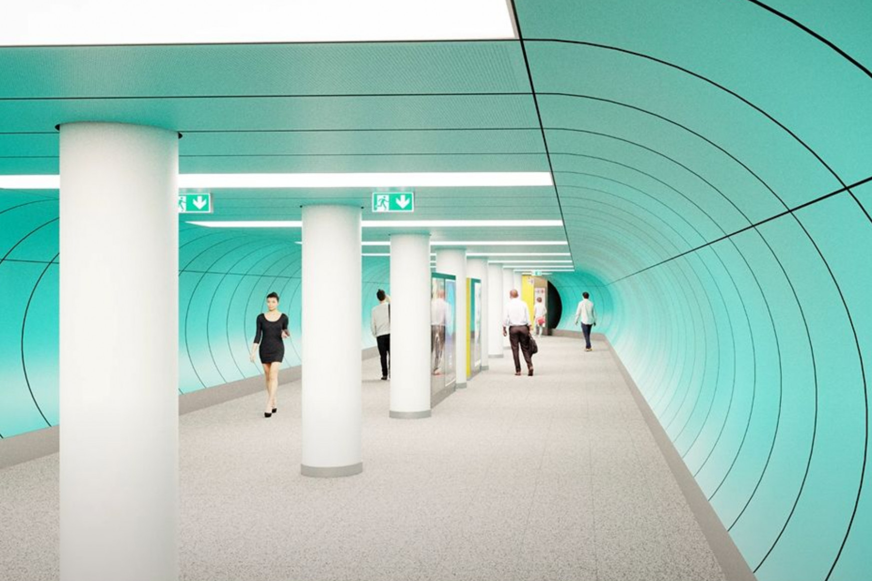 Retróűrhajós-stílusúak lesznek a 3-as metró felújított állomásai