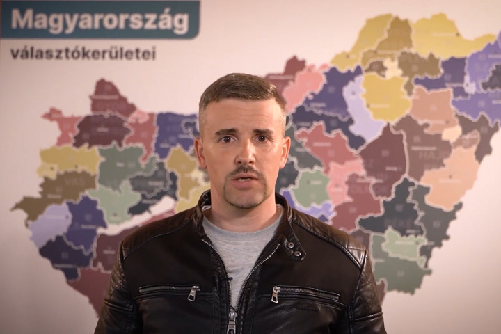 Jakab Péter videójának részlete, amiben Márki-Zay Pétert teszi a választási vereség felelősévé – Forrás: Jakab Péter / Facebook