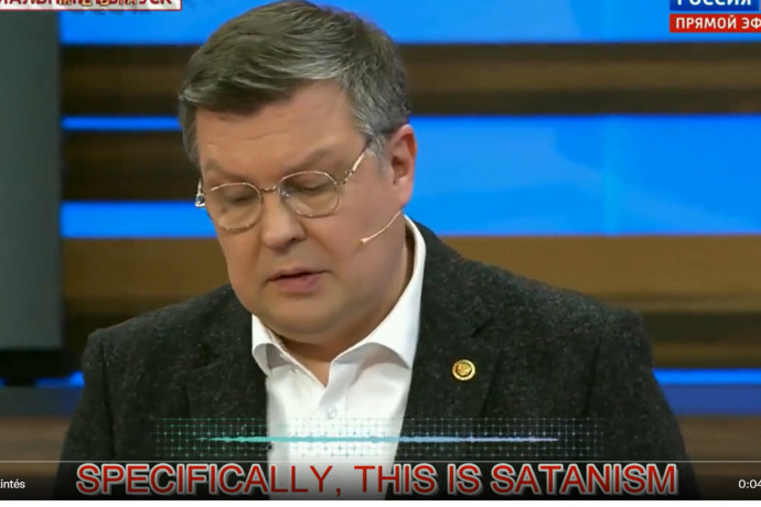 Az orosz állami tévében sátánista nyugati összeesküvéssel magyarázzák a kramatorszki vasútállomás rakétázását