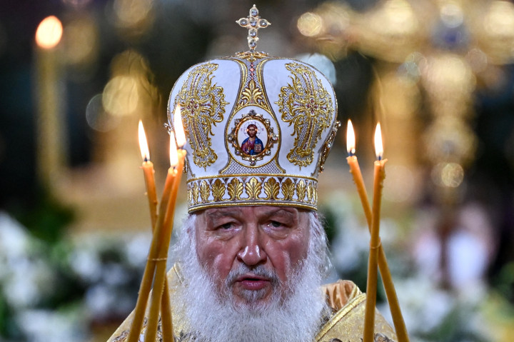 Kirill pátriárka – Fotó: Kirill Kudryavtsev / AFP