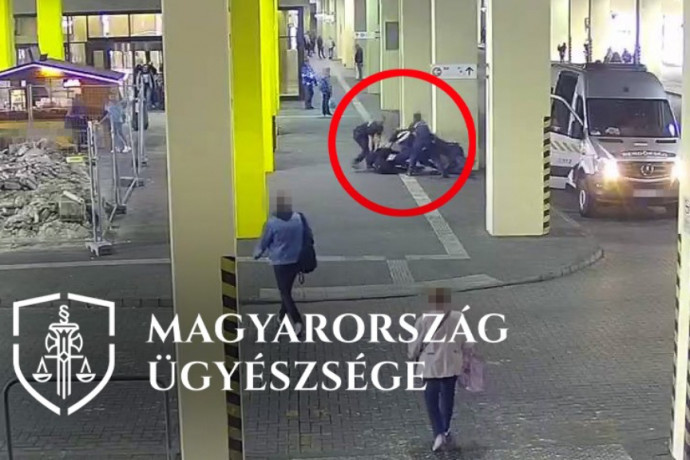 Megpróbálta elvenni a rendőr szolgálati pisztolyát, de csak a fegyvertartót tudta elszakítani