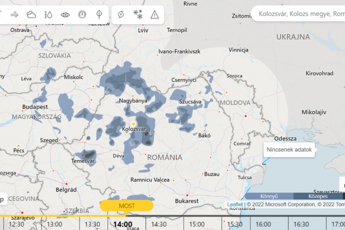 Havat, esőt és alacsony hőmérsékletet jelentettek a meteorológusok