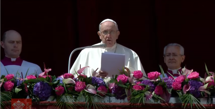 Fotó: képernyőmentés a Vatican News videójából