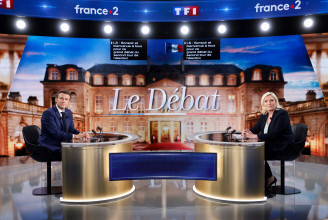 Macron diktálta a tempót a francia elnökjelölti vitán