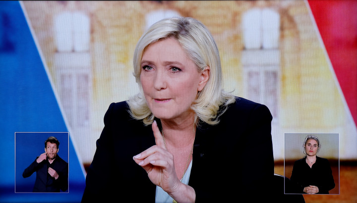 Marine Le Pen – Fotó: Ludovic Marin / AFP