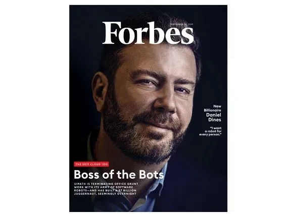 A Forbes 2019 szeptemberi címlapja