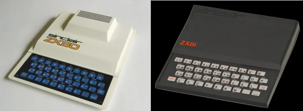 ZX80 és ZX81 – Fotó: Wikipedia