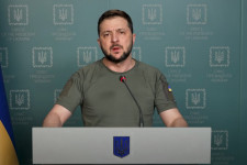 Zelenszkij: Szinte nincs ember a szabad világban, aki nem fogja fel, hogy az ukrajnai invázió csak a kezdet