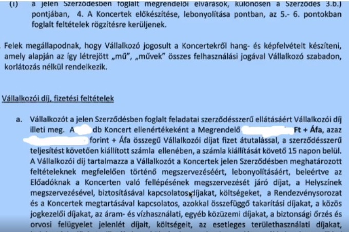 Kitakarták az Antenna Hungáriánál a szenzitív adatokat az Őszi Hacacáré egyik szerződéséből, csak épp a szerkesztőben minden látszik