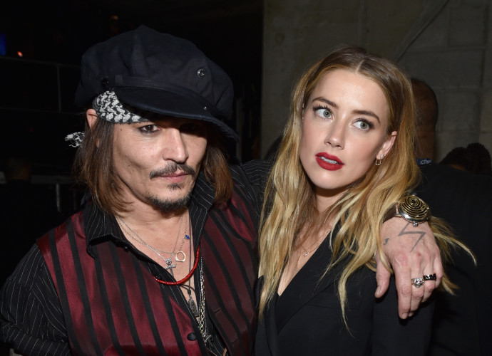 Johnny Depp és Amber Heard 2016-ban a Grammy-díjátadón – Fotó: John Shearer / Getty Images