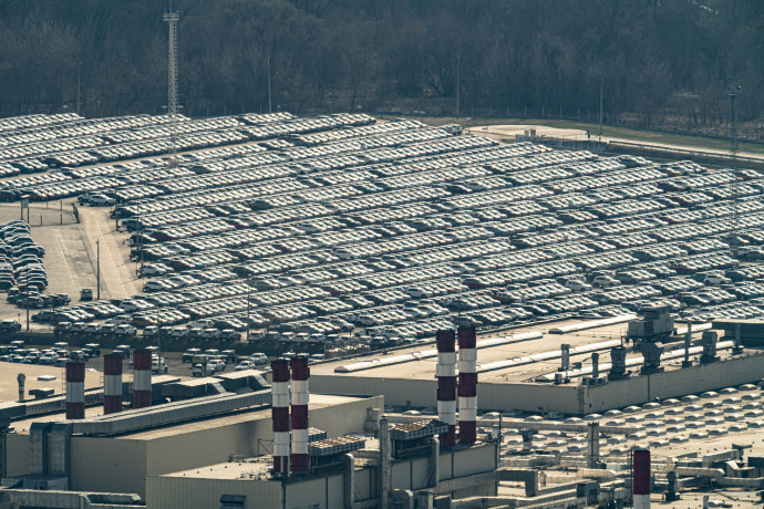 Az esztergomi Suzuki-gyár – Fotó: Szigetváry Zsolt / MTI