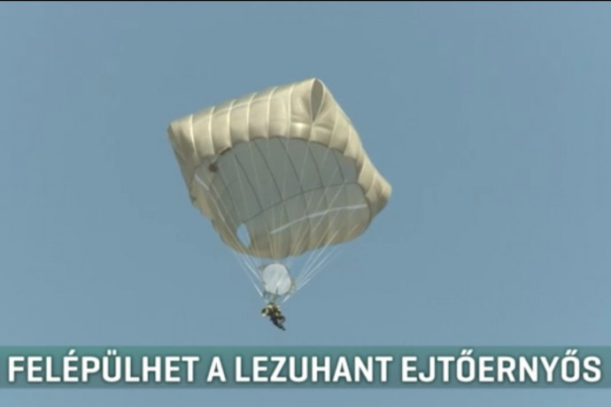 Családja szerint nincs életveszélyben a lezuhant világbajnok ejtőernyős