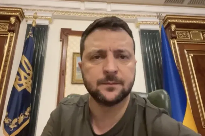 Zelenszkij: Az orosz katonák olyanok, mint a nácik, csak cinikusabbak