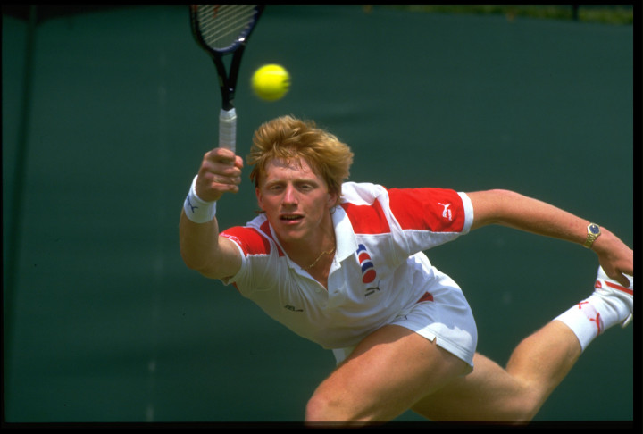 Becker 1987-ben – Fotó: Getty Images