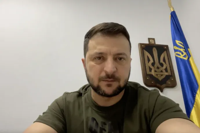 Zelenszkij: Blokkolni kell majd minden export-import műveletet Oroszországgal