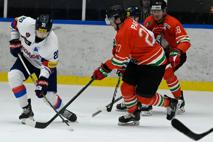 Hoki-vb: 5-1-re vertük Dél-Koreát, nagyot lépett a válogatott a feljutás felé