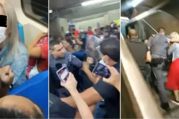 Egy magyar nőt a rendőrök kísértek ki a brazil metróból, a tömeg azt ordította, hogy rasszista