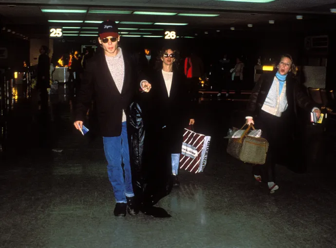 Johnny Depp és Jennifer Grey 1989-ben – Fotó: Vinnie Zuffante / Getty Images