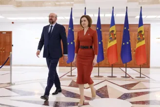Az Európai Tanács elnöke Moldovában járt, ahol katonai felszereléseket és kiberbiztonsági eszközöket ígért