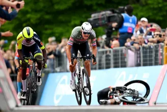 Giro: a holland szupersztár nyert a visegrádi Fellegvárnál, Valter Attila 29. lett