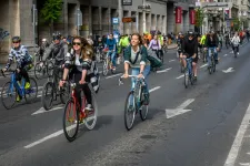 Szépen növekszik a kerékpáros forgalom Budapesten