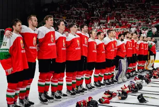 Magyarország-Románia 4-2, győzelemmel zárta a hoki-világbajnokságot a feljutó magyar válogatott