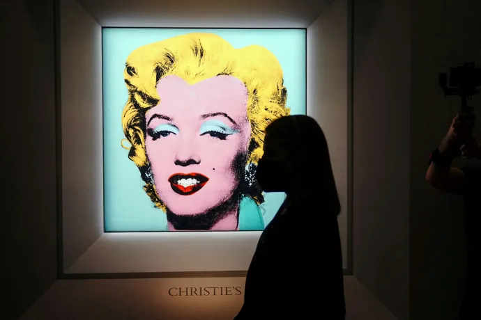 195 millió dollárért kelt el Andy Warhol Marilyn Monroe-portréja