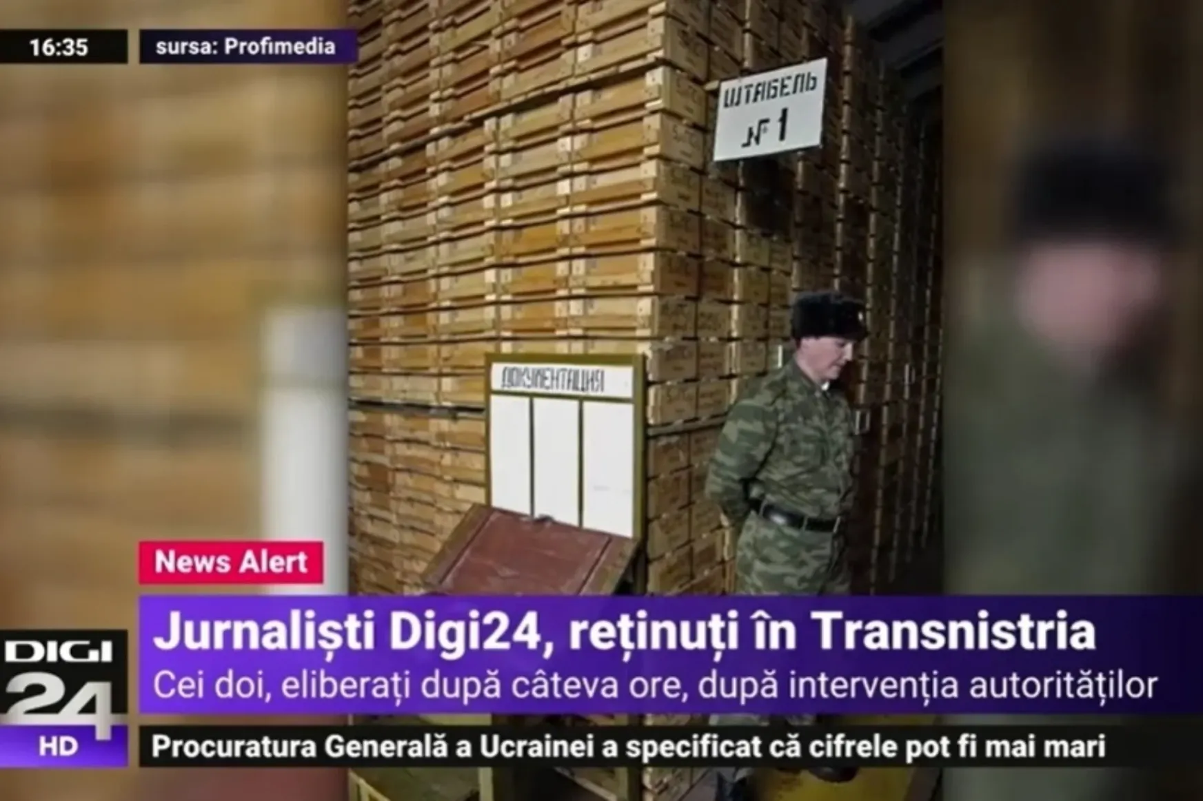 Őrizetbe vettek, majd szabadon engedtek a transznisztriai hatóságok két román újságírót