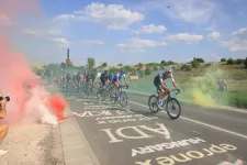 190 kilométeres szökés végén, épphogy a cél előtt csípték el a legjobb magyar bringást a Tour de Hongrie-n