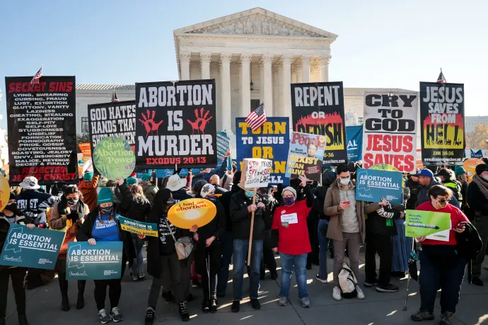 Fél évszázados tabu dőlhet meg az USA-ban, ami a tagállamok felében teljes abortusztilalmat jelent