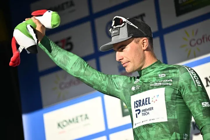 Rudy Barbier remélhetőleg már kényelmesnek érzi a mezét – Fotó: Tour de Hongrie / Facebook