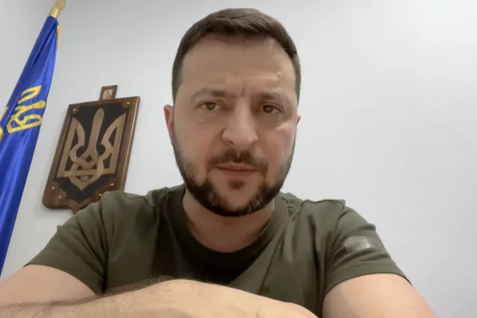 Zelenszkij: Oroszország minden kilátását elvesztette, csak hogy egy Lenin-szobor kicsit tovább maradhasson állva