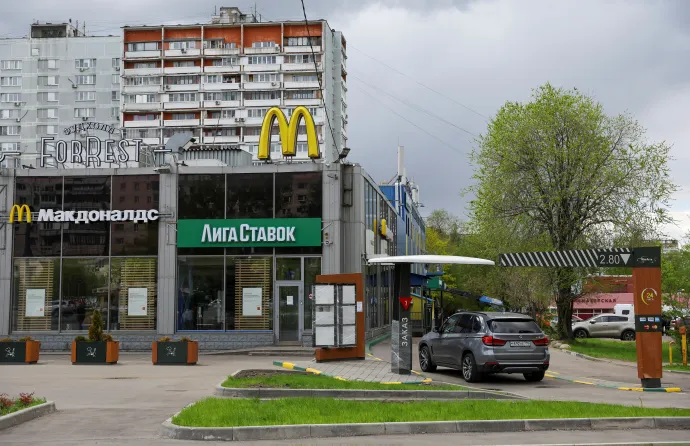 Bezárt McDonald's étterem Moszkvában – Fotó: Evgenia Novozhenina / Reuters