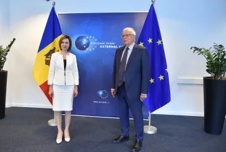 Maia Sandu Brüsszelben: Moldova az Európai Unióhoz tartozik