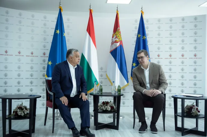 Orbán első miniszterelnöki útján szövetségeséhez, a szerb elnökhöz ment