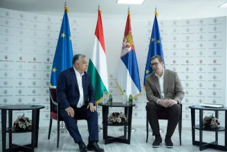 Orbán első miniszterelnöki útján szövetségeséhez, a szerb elnökhöz ment
