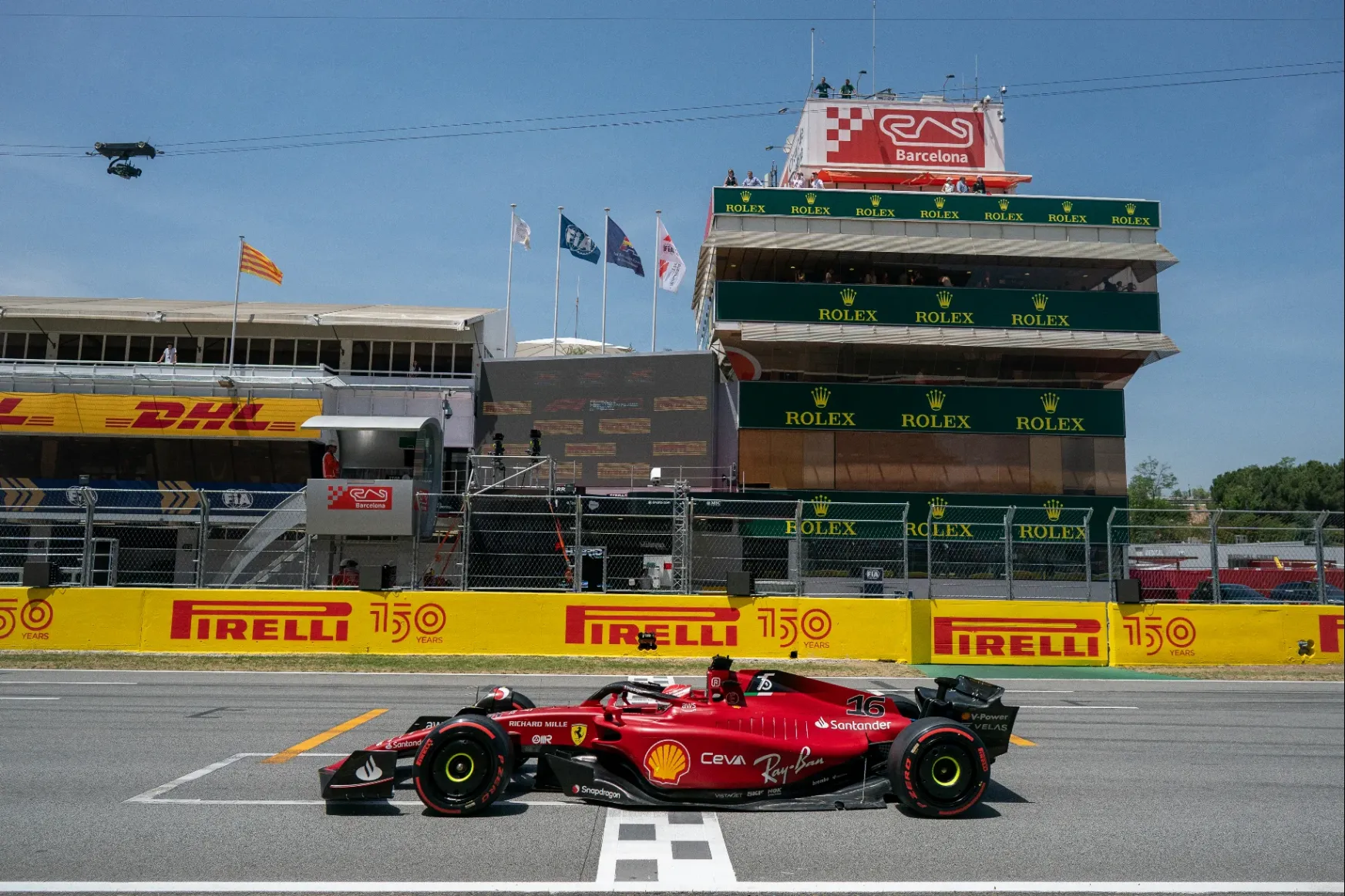 F1: Leclerc hiba után nyerte a spanyol időmérőt, Verstappen műszaki probléma miatt aggódhat
