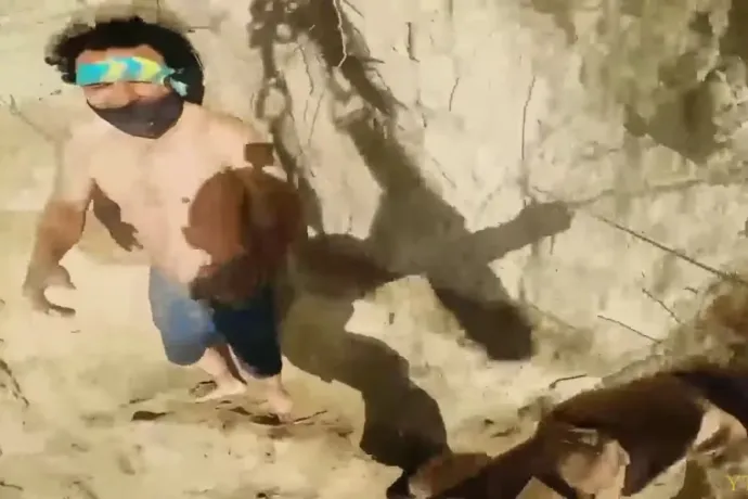 150 méter magas sziklán rekedt embert kellett helikopterrel kimenteni Amerikában