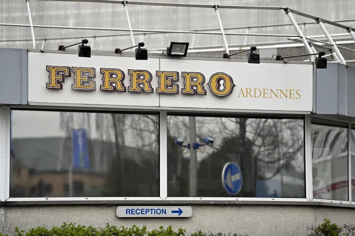 Az arloni Ferrero-gyár – Fotó: Eric Lalmand / AFP