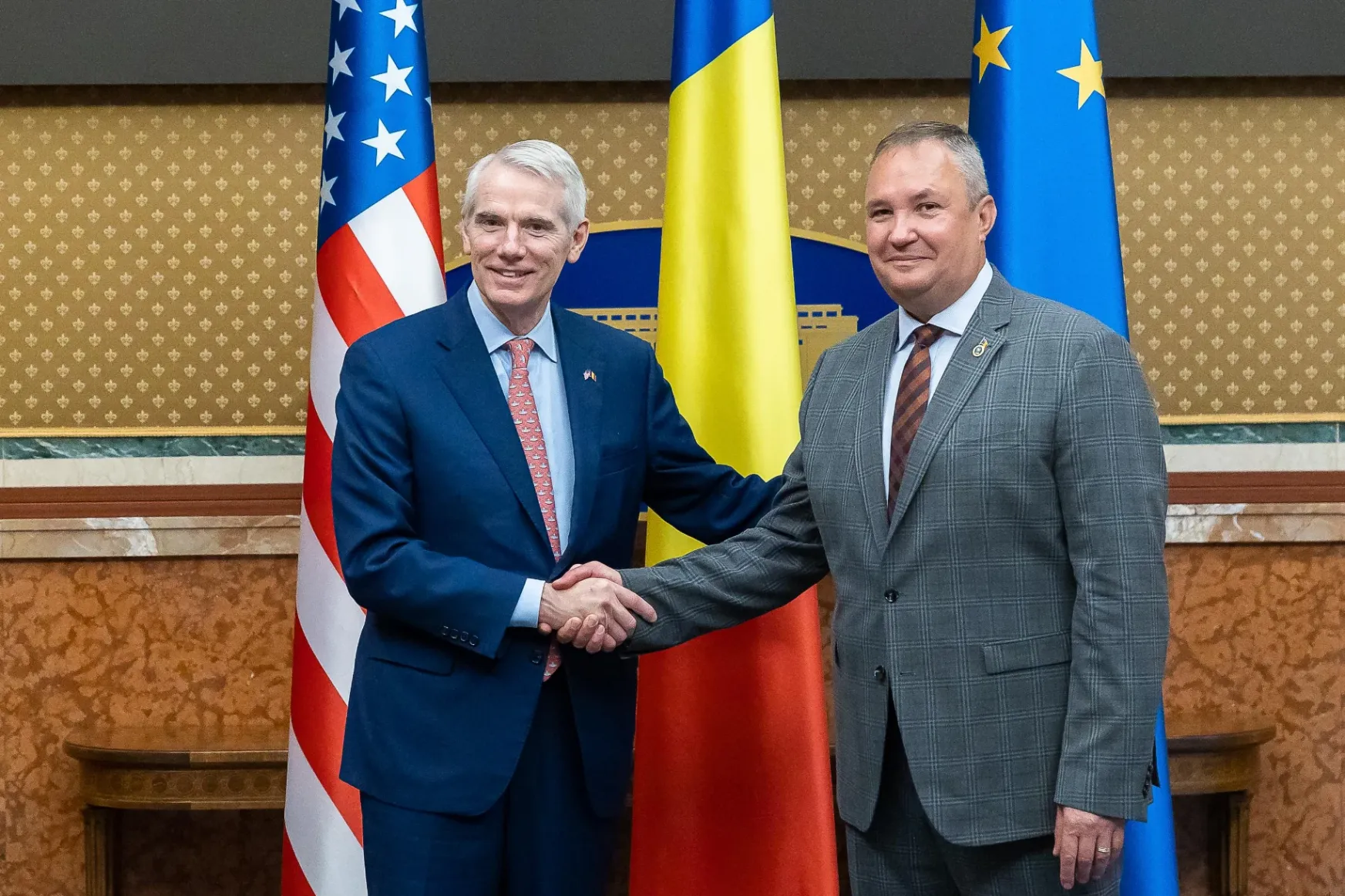 Az amerikai szenátus küldöttével tárgyalt Ciucă: az atomenergia és az ukrán gabona voltak a fő témák