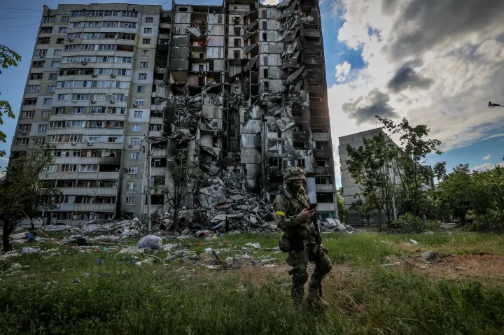 Az orosznak hitt ukrán város, amelybe beletört Putyin bicskája