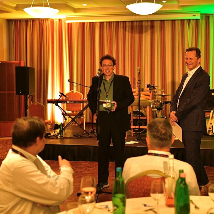 Energetikai újságírói díjat kapott kollégánk