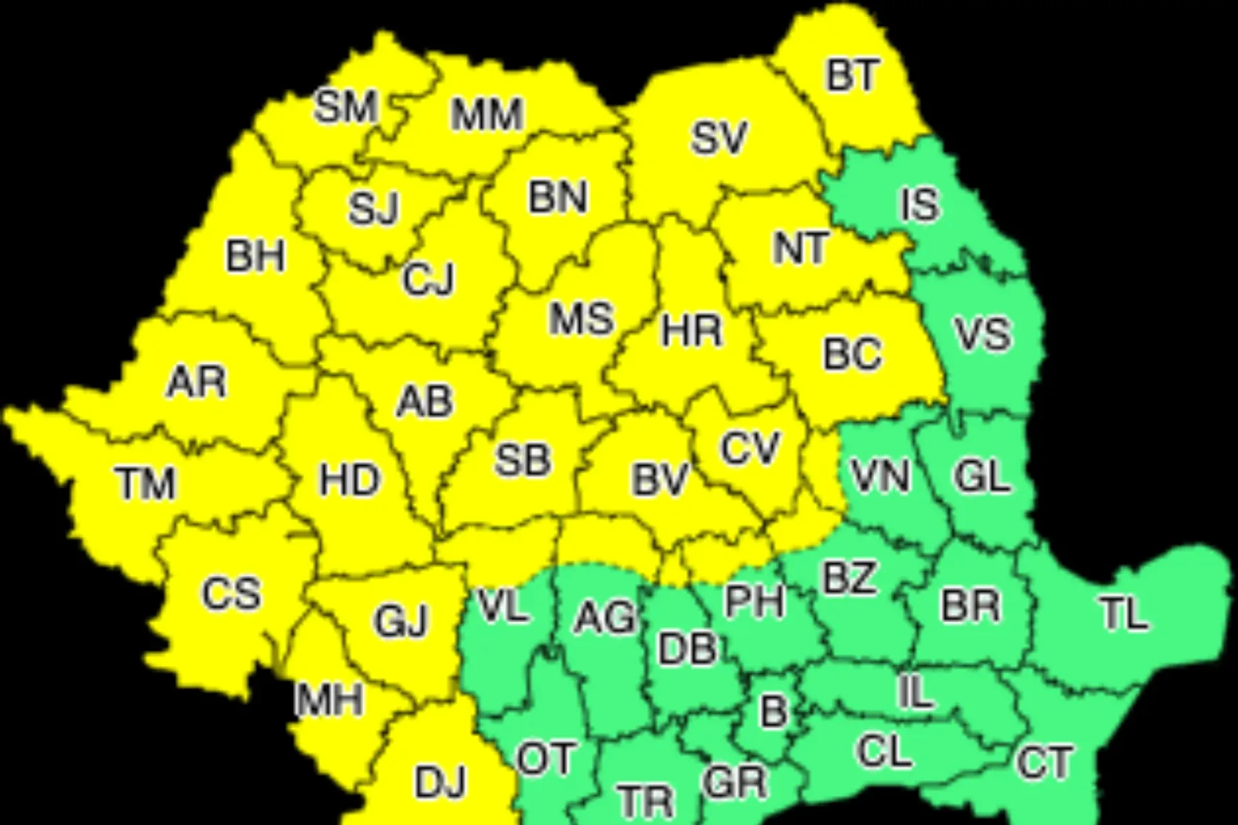 Vasárnap hajnalig viharos időjárásra számíthatunk Erdély-szerte