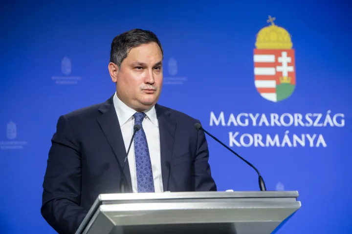 Nagy Márton gazdaságfejlesztési miniszter 2022. május 26-án – Fotó: Balogh Zoltán / MTVA / MTI