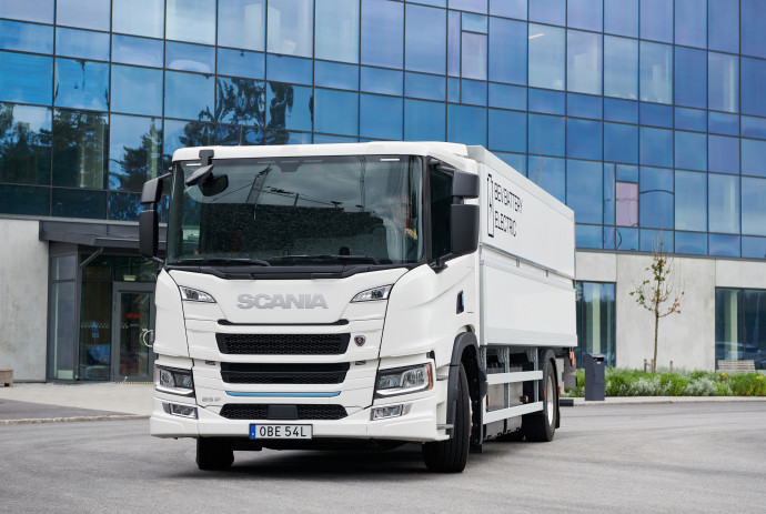 Scania P 25 BEV 4x2 General cargo transport.
