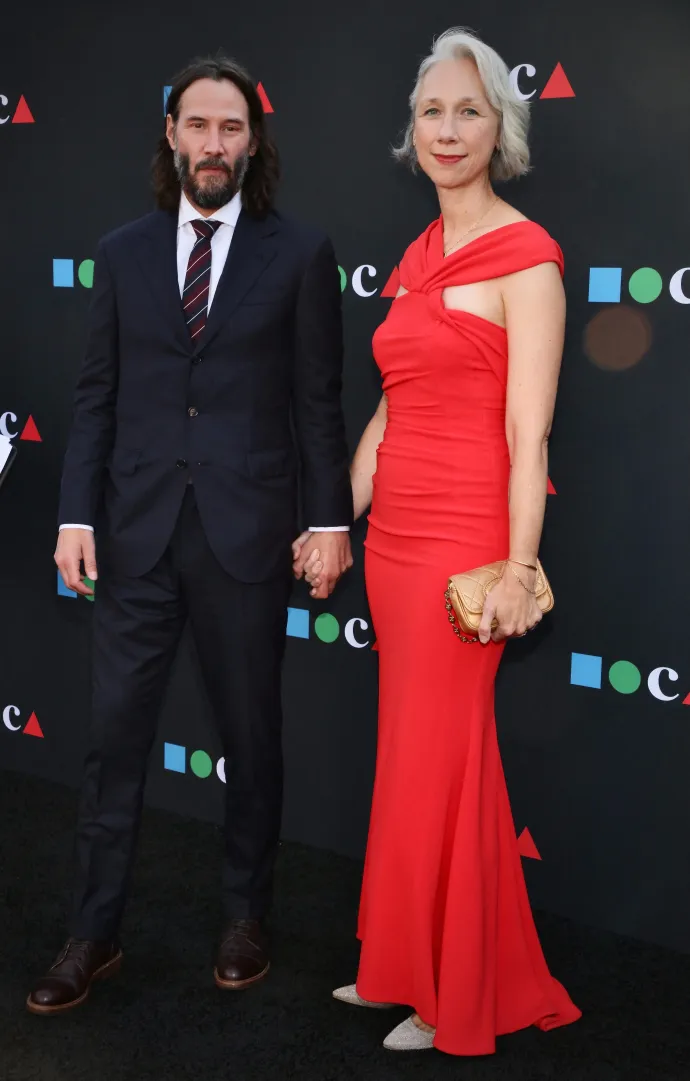 Keanu Reeves és Alexandra Grant a MOCA gálán – Fotó: Robin L Marshall / Getty Images / AFP