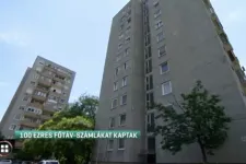 Adminisztrációs hiba miatt százezer forintos fűtésszámlát kaptak két csepeli panelház lakói