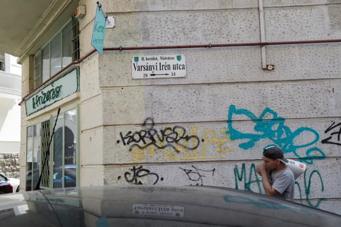 Fehér holló még ma is a nőről elnevezett utca Budapesten