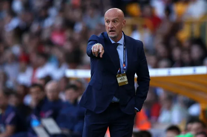 Marco Rossi at the England-Hungary match – Photo: Adrian Dennis / AFP