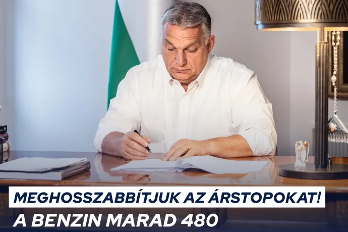 Október elsejéig biztosan marad a 480 forintos üzemanyag és az élelmiszerárstop